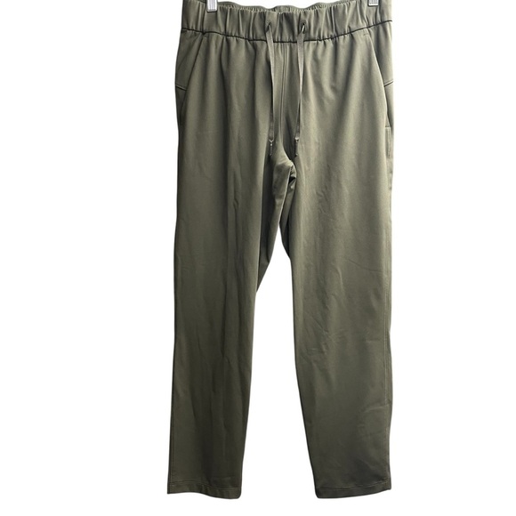 Lululemon On The Fly Pants Olive Green Size 6 - Picture 5 of 12